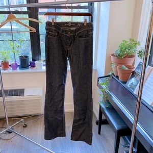 Y2K bootcut 7 for all mankind jeans